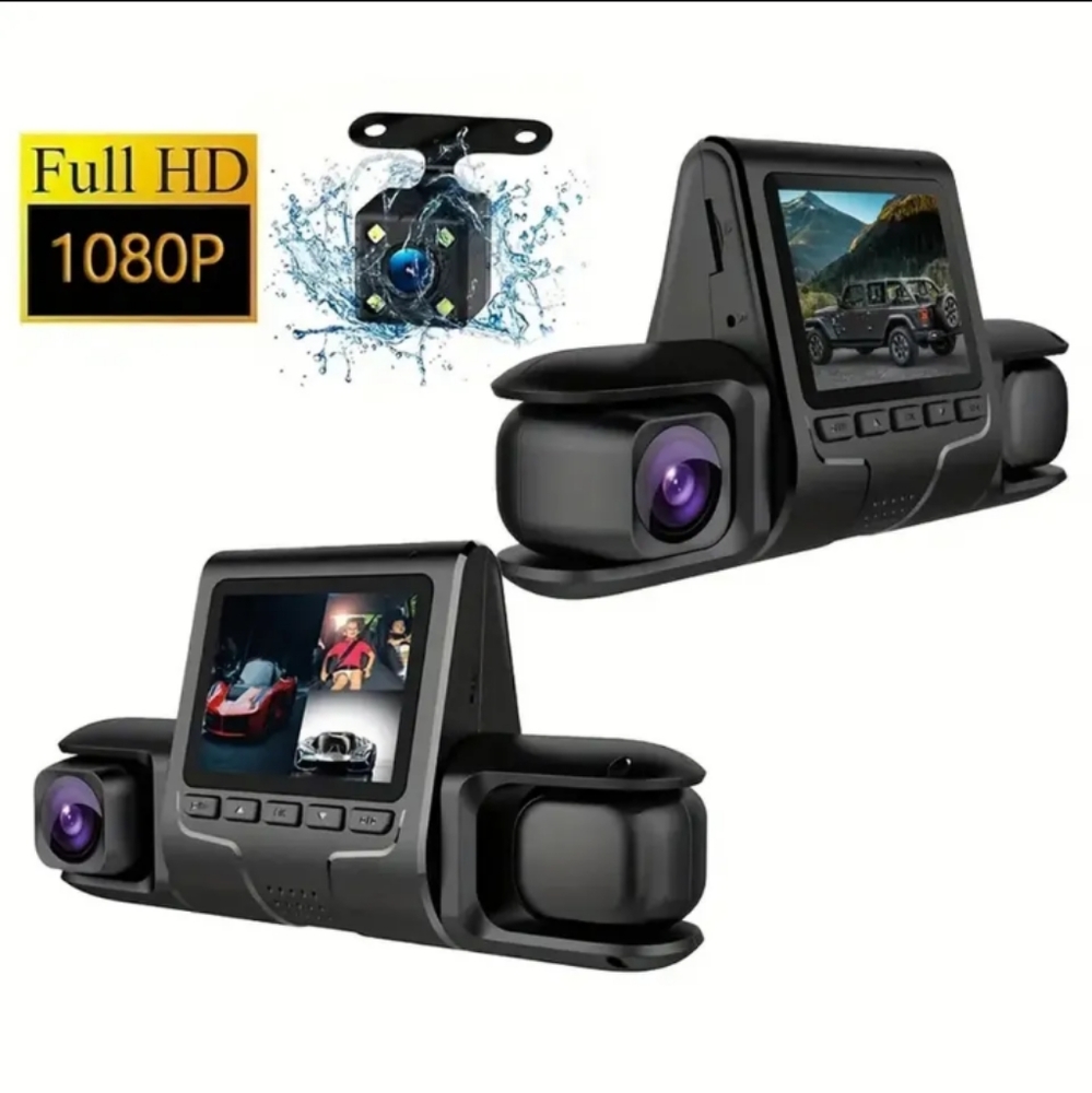 3 Camera 📸 Lens DVR